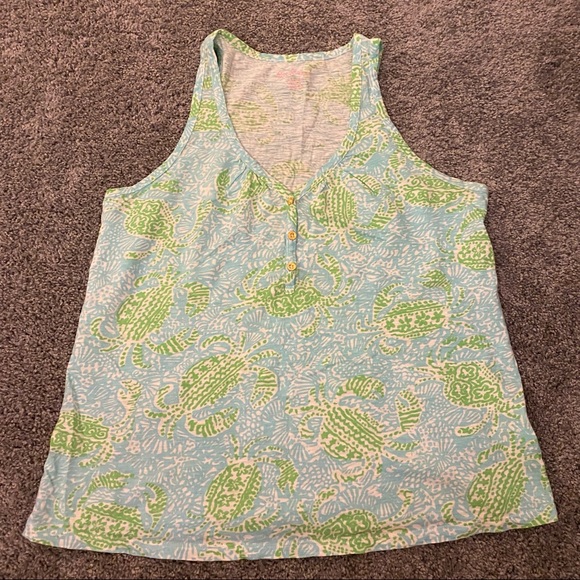 Lilly Pulitzer Hartley Tank | Get Crackin - Picture 4 of 5